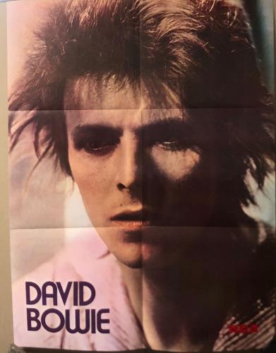 David Bowie Space Oddity + Poster + Obi Japanese vinyl LP album